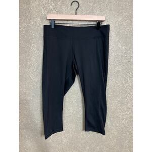 C9 Champion Duo Dry Capri Workout Leggings Pants Black XL